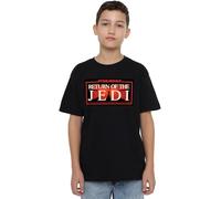 Star Wars Jedi Warp Unisex Kids T Shirt, Black, 5-6 Years