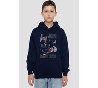 Star Wars Join The Dark Side Tie Fighters Youth Kids Pull-Over Hoodie, Navy Disney Navy 7-8 Years
