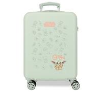 Star Wars Joumma Bags Cabin Suitcases, Made of ABS, a Durable and Lightweight Material, Combination Lateral Closure on The Suitcase for Safe Travel, Four Double Wheels with Multi-Directional Swivel,