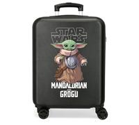Star Wars Joumma Grogu Warrior Cabin Case Black 38x55x20 cm Rigid ABS Side Combination Lock 35L 2.5kg 4 Double Wheels Hand Luggage