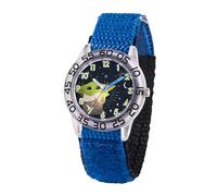 STAR WARS Kids Plastic Analog Quartz Watch with Nylon Strap Blue Plastic