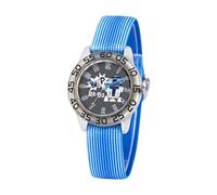 STAR WARS Kids Plastic Analog Quartz Watch with Nylon Strap Blue Plastic, blue, Made of plastic