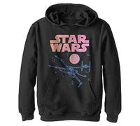 STAR WARS Kids X Wing Hooded Sweatshirt, Black, S