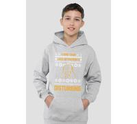 Star Wars Lack Of Christmas Presents Fair Isle Youth Kids Pull-Over Hoodie, Athletic Heather Disney Grey 9-11 Years