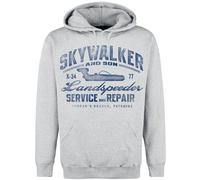 Star Wars Landspeeder Repair - Vintage Hoodie mottled grey XXL