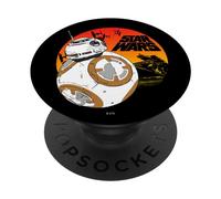 Star Wars Last Jedi BB-8 Retro Sunset Rollabout PopSockets Swappable PopGrip