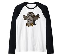 Star Wars Last Jedi Lone Porg Cute Flapping Raglan Baseball Tee