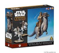 Asmodee | Star Wars: Legion - Captain Solo & Commander Skywalker on Tauntuns | Miniatures Game | Ages 14+ | 2 Players | 90 Minutes Playing Time