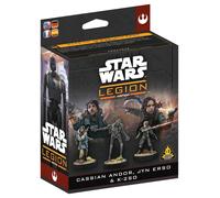 Asmodee | Star Wars Legion - Cassian Andor, Jyn Erso & K-2SO | Miniatures Tabletop Game | Ages 14+ | 2 Players | 3 Hours Playing Time