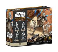 Asmodee | Star Wars: Legion - Clone Troopers Infantry | Miniature Board Game | Ages 14+ | 2 Players | 90+ Minutes Playing Time