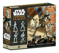 Asmodee | Star Wars: Legion - Clone Troopers Infantry | Miniature Board Game | Ages 14+ | 2 Players | 90+ Minutes Playing Time