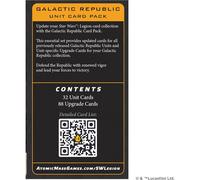 Asmodee | Star Wars: Legion - Galactic Republic Card Pack | Board Game | Ages 14+ | 2 Players | 90+ Minutes Playing Time