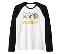 Star Wars Let's Celebrate! Classic Characters Party Matching Raglan Baseball Tee