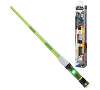 Star Wars Hasbro Sabine Wren Electronic Lightsaber Forge Kyber Core - Roleplay Toy with Green Blade, Tip, Cylinder, Core - Ages 6+