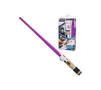 Star Wars Lightsaber Forge Mace Windu Extendable Purple Lightsaber Customizable Roleplay Toy, Ages 4 and Up
