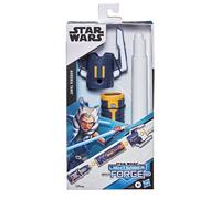 Star Wars Lightsaber Forge Ahsoka Tano Extendable White Lightsaber Roleplay Toy for Kids Ages 4 and Up