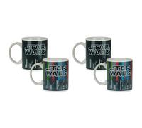 Star Wars Lightsaber Heat Change Coffee Mug - Officially Licensed Disney Merchandise (Pack of 2)