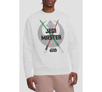 Star Wars Lightsaber Jedi Master Dad Sweatshirt, White White L