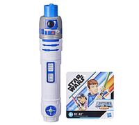 Star Wars Lightsaber Squad R2-D2 Extendable Blue Lightsaber Roleplay Toy for Children Aged 4 and Up