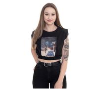 Star Wars - Logo Japanese Crop - Top - black - L - 100% Cotton L