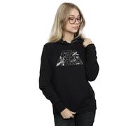 Star Wars Logo Space Sketch Hoodie In Black Black L