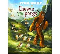 Star Wars, los últimos Jedi. Chewie y los porgs