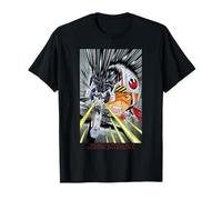 Star Wars Luke And X-Wing Anime Portrait T-Shirt