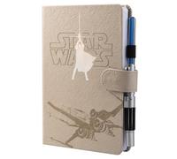 STAR WARS LUKE SKYWALKER A5 PREMIUM NOTEBOOK WITH LIGHTUP LIGHTSABRE PEN ERIK
