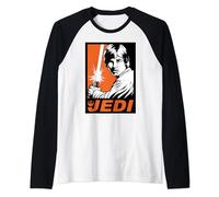 Star Wars Luke Skywalker Rebel Jedi Raglan Baseball Tee