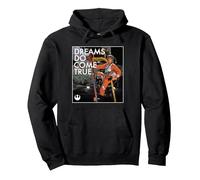 Star Wars Luke Skywalker X-Wing Dreams Do Come True Pullover Hoodie, Adult Unisex, Black, Medium