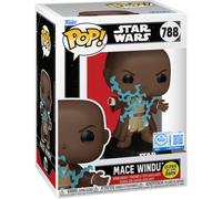 Funko Star Wars Episode III Mace Windu Force Lightning Glow in The Dark Pop Vinyl Exclusive Figure 788