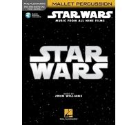 Star Wars Mallet Percussion: Music From All Nine Films: Includes Downloadable Audio (Hal Leonard Instrumental Play-Along)