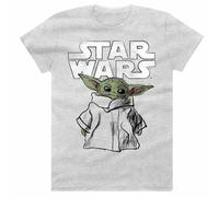 Star Wars Mandalori - Child Sketch U - Medium - Unisex - New t-shirt - T777z