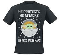 Star Wars Mandalori - Protects And At - tshirt - SmallSWC00955TSC - V777z