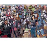 Ravensburger Star Wars The Mandalorian 1000 Piiece Jigsaw Puzzle for Adults and Kids Age 12 Years Up - Challenge Edition