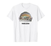 Star Wars Mandalorian Baby Yoda The Child Carriage Black T-Shirt