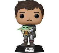 Star Wars Mandalorian Funko POP Vinyl Figure Mando Holding Child