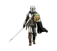 STAR WARS - Mandalorian & Grogu with Beskar Staff ArtFX+ Pvc Figure Kotobukiya
