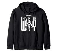 Star Wars Mandalorian Large Mythosaur This Is The Way Zip Hoodie
