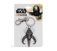 Star Wars Mandalorian Mythosaur Logo 3D Flat Back Heavy Duty Metal Car Keychain