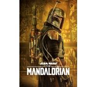 Star Wars Mandalorian Poster Fim Movie Sci Fi Wall Art Home Decor Print A4