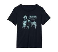Star Wars Mando and Cub T-Shirt, Women's Plus, Black, 1X
