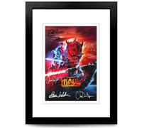 Star Wars: Maul - Shadow Lord Cast Signed A4/A3 Poster Photo Print Framed Autograph Gift Sci-Fi Darth Maul Star Wars (A4 Framed & Mounted)