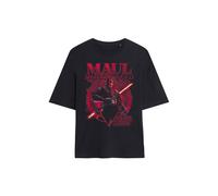Star Wars Maul Shadow Lord Fear Is My Ally Oversized T Shirt, Black Black