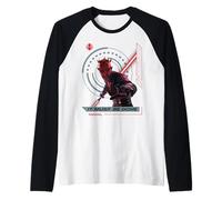 Star Wars Maul Shadow Lord It Must Be Done Maul Reaching Out Raglan Baseball Tee