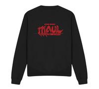 Star Wars Maul Shadow Lord Red Logo Unisex Sweatshirt, Black, Small