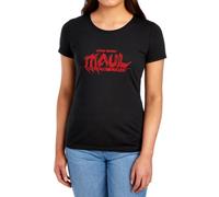 Star Wars Maul Shadow Lord Red Logo Womens T Shirt, Black, S