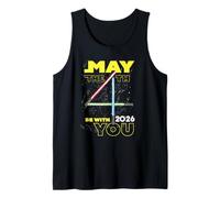 Star Wars May The 4th Be with You 2026 Lightsabers Tank Top