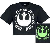 Star Wars May the Force be with you (Glow-in-the-dark) T-Shirt black M