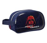 Star Wars - Medium Children's School Toiletry Bag with Handle, Children's Toiletry Bag, Adaptable to Cart, Easy Cleaning, Comfortable and Versatile, Quality and Resistance, 26 x 12 x 15 cm